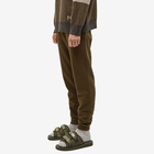 Sunspel Men's Loopback Sweat Pant in Dark Moss