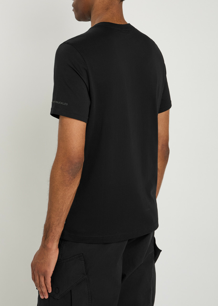 Moose Knuckles Dalon Chest Pocket Cotton T-shirt Black