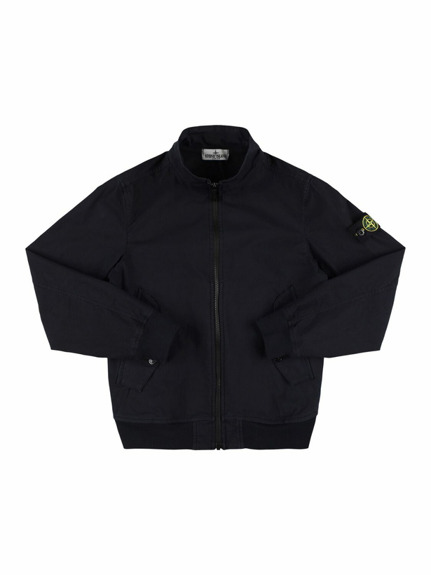 Marina Yee Black Cropped Bomber Jacket 