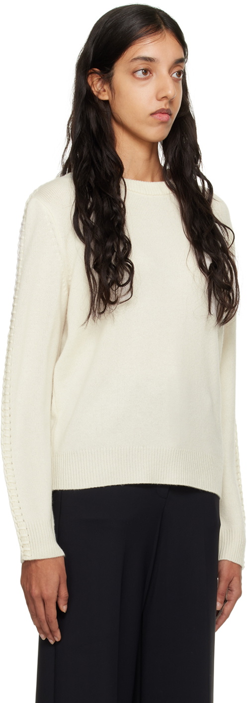 Theory Off-White Oversized Sweater
