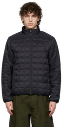 TAION Reversible Black Quilted Down Jacket