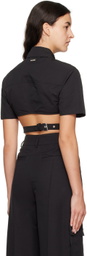 Han Kjobenhavn Black Wrap Shirt