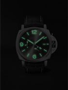 PANERAI - Luminor Due GMT Automatic 45mm Stainless Steel and Alligator Watch, Ref. No. PAM00944