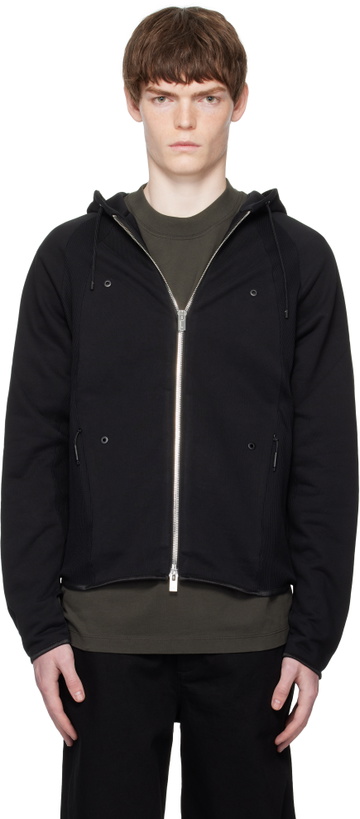Photo: HELIOT EMIL Black Lux Hoodie