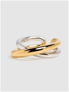 CHARLOTTE CHESNAIS Bague Initial Vermeil & Silver Ring