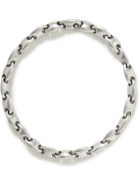 M.COHEN - Neo Burnished Sterling Silver Chain Bracelet - Silver