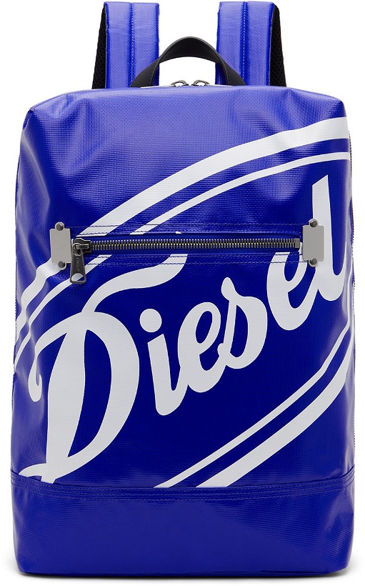 Photo: Diesel Blue Charly Tarpaulin Backpack