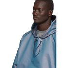 Fear of God Blue Nylon Iridescent Oversized Jacket