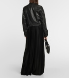 Proenza Schouler White Label cropped leather jacket
