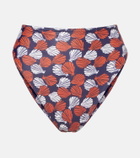 Same Printed bikini bottoms