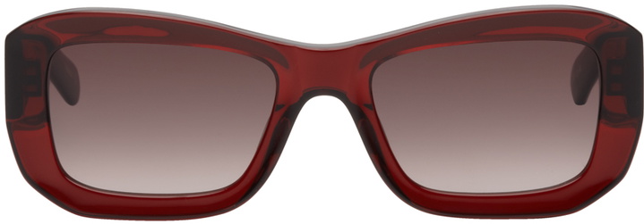 Photo: FLATLIST EYEWEAR Red Norma Sunglasses