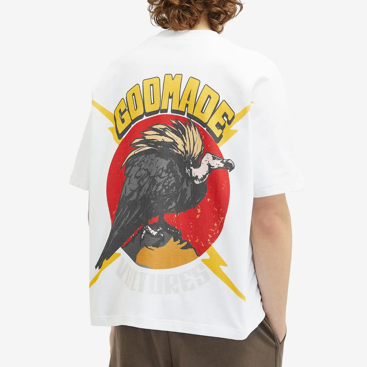 God Made Men's Vultures T-Shirt in White