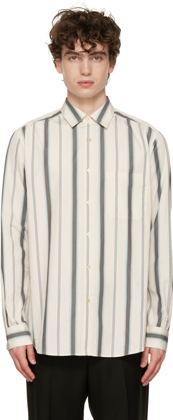Paul Smith White Striped Shirt Paul Smith