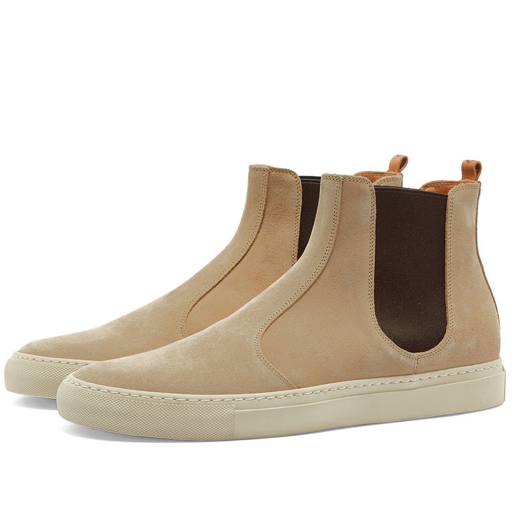 Photo: Buttero Tanino Suede Chelsea Boot Nude Spring