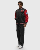 Mitchell & Ness Nba Primetime Heavyweight Satin Jacket Vintage Logo Chicago Bulls   Black/Red     College Jackets/Team Jackets   S