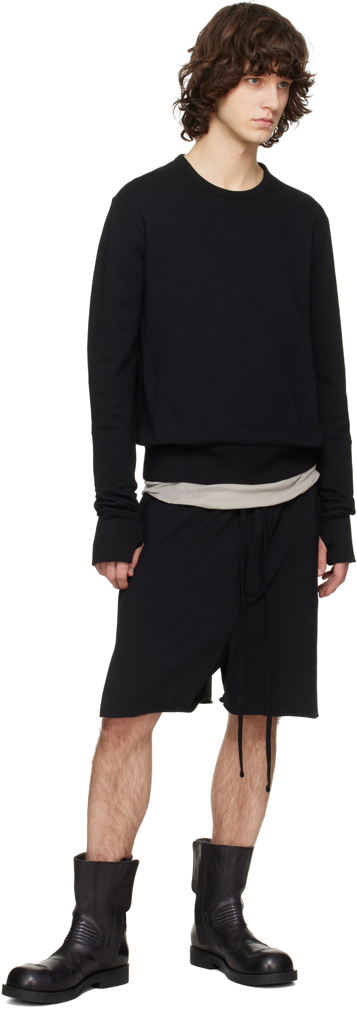 thom/krom Black M S 189 Sweatshirt