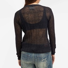 Kenzo Paris Women's Kenzo Sheer Solid Jumper in Black