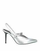 Mcqueen Womens Pumps in Silver