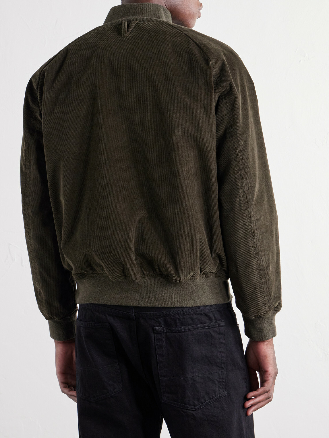 Valstar - Valstarino Cotton-Blend Corduroy Bomber Jacket - Green