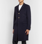 Givenchy - Wool and Cashmere-Blend Overcoat - Blue
