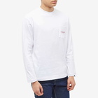 thisisneverthat Men's Long Sleeve L-Logo Pocket T-Shirt in White