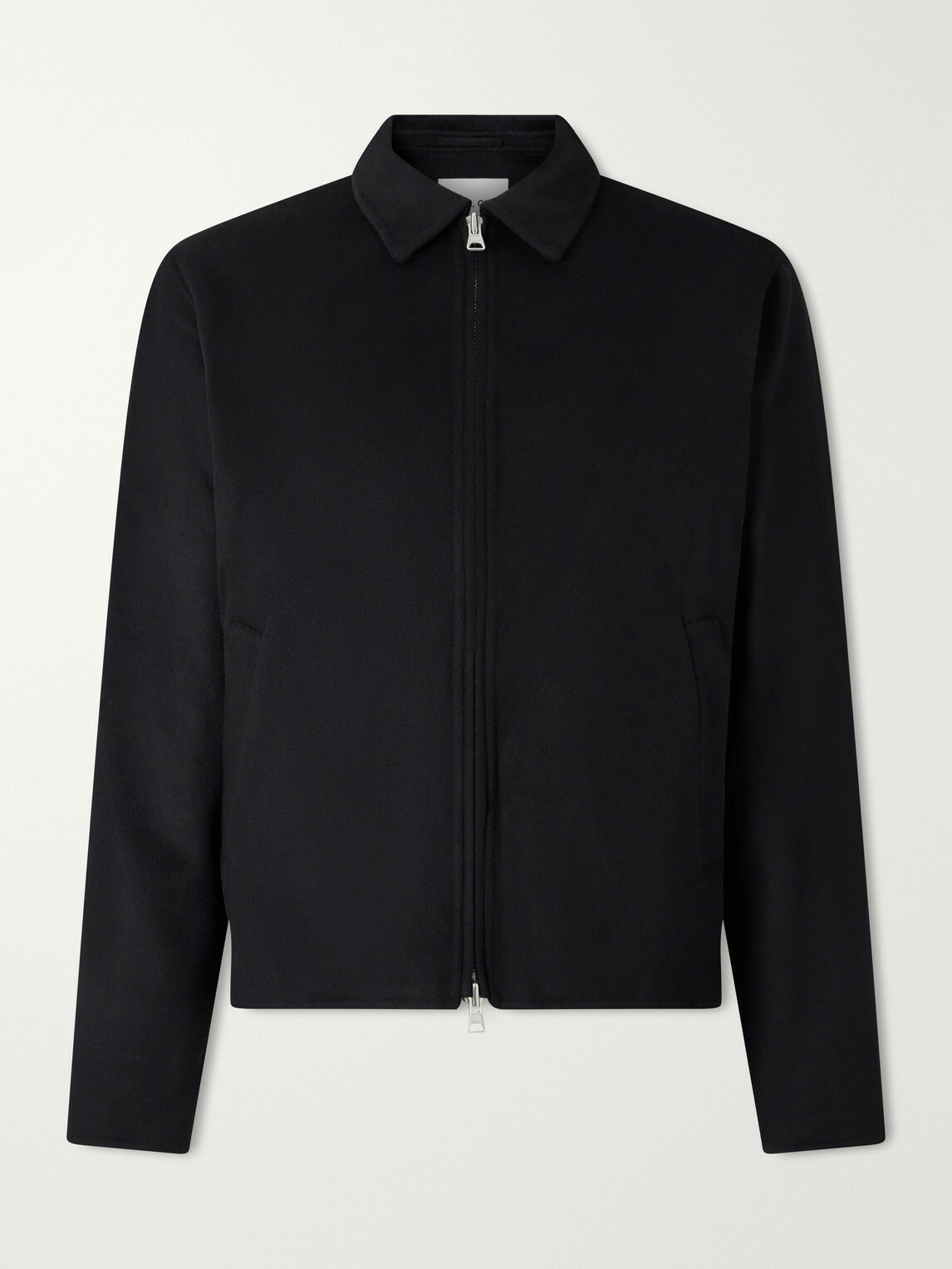 NN07 - Arlo 8447 Wool-Blend Felt Jacket - Black