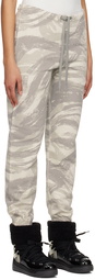 Moncler Genius 4 Moncler HYKE Gray Printed Lounge Pants