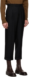 rito structure Black Belted Trousers
