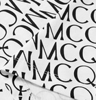 McQ Alexander McQueen - Logo-Print Cotton-Jersey T-Shirt - White