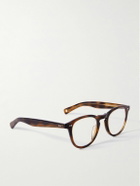 Garrett Leight California Optical - Hampton Round-Frame Tortoiseshell Acetate Optical Glasses
