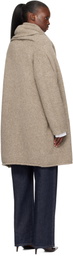 Lauren Manoogian Taupe Capote Coat