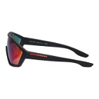 Prada Black Rubberized Sunglasses