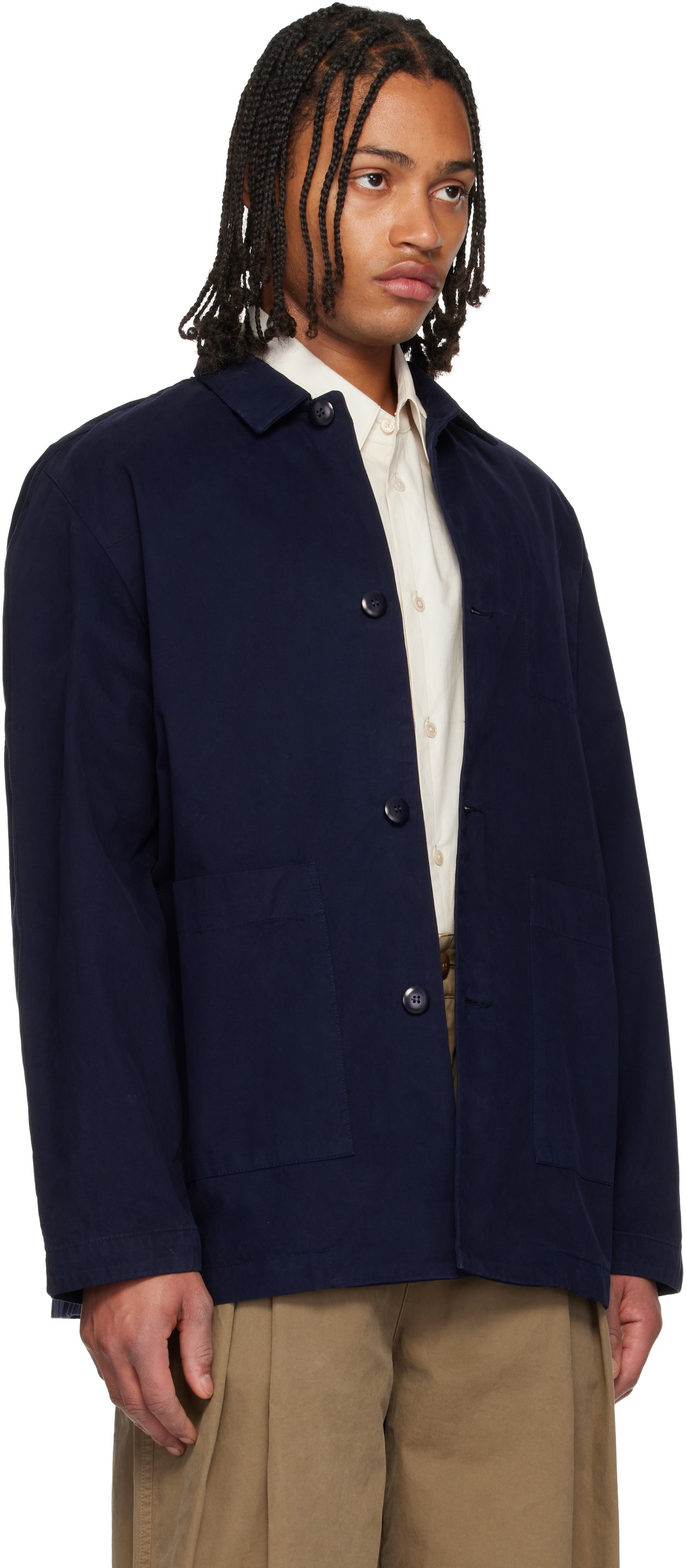 Toogood Navy 'The Mechanic' Jacket Toogood