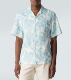 Etro Paisley linen shirt