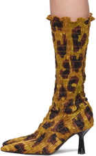 Amy Crookes Black & Tan Lucienne Boots