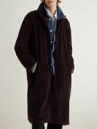 The Elder Statesman - Cotton-Corduroy Coat - Brown