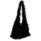 Anna Sui Black Faux-Fur Bag