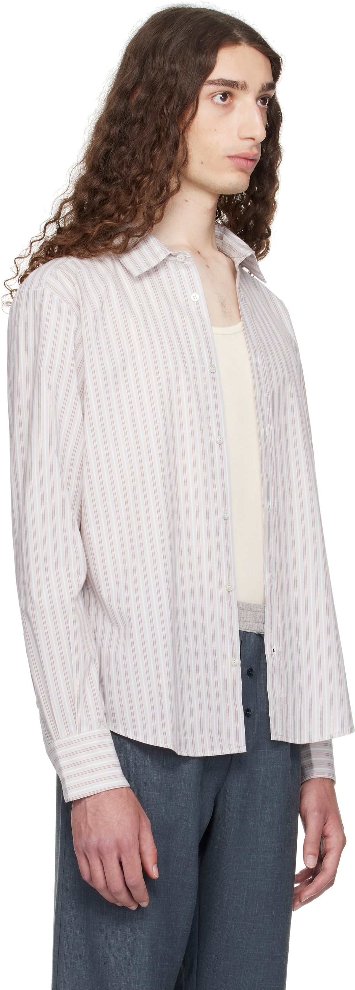 Paloma Wool Gray & Red Zigo Shirt