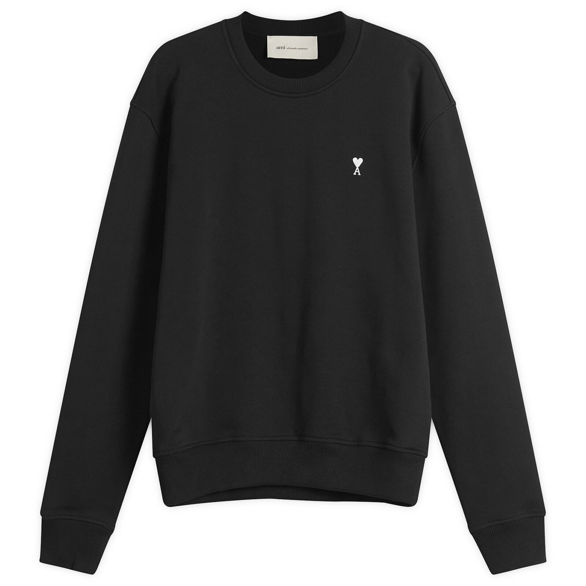 AMI PARIS - Oversized Logo-Appliquéd Cotton-Blend Jersey