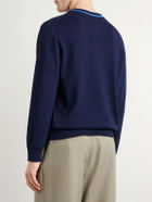 Paul Smith - Cotton-Jersey Sweater - Blue