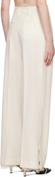 Beaufille Off-White Celeste Trousers