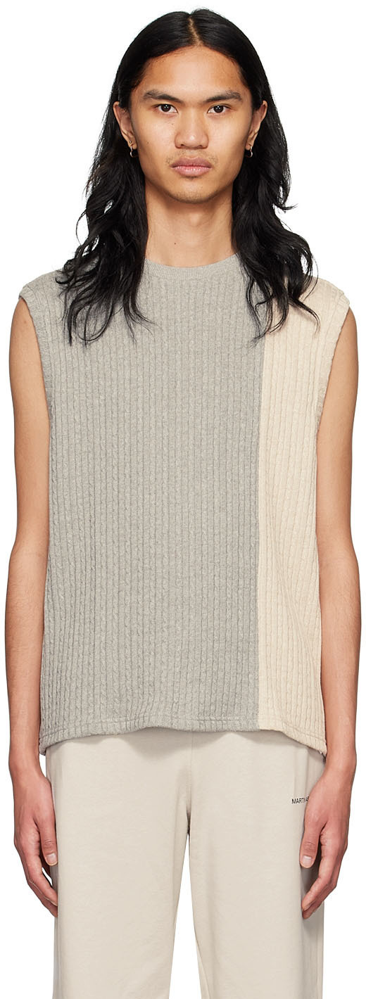 Martin Asbjørn Grey Chase Tank Top Martin Asbjorn