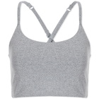 Girlfriend Collective Women's Float Juliet Strappy Bralet Top in Heather Gravel