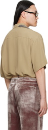 Magliano Beige Pasolini Short Sleeve Shirt