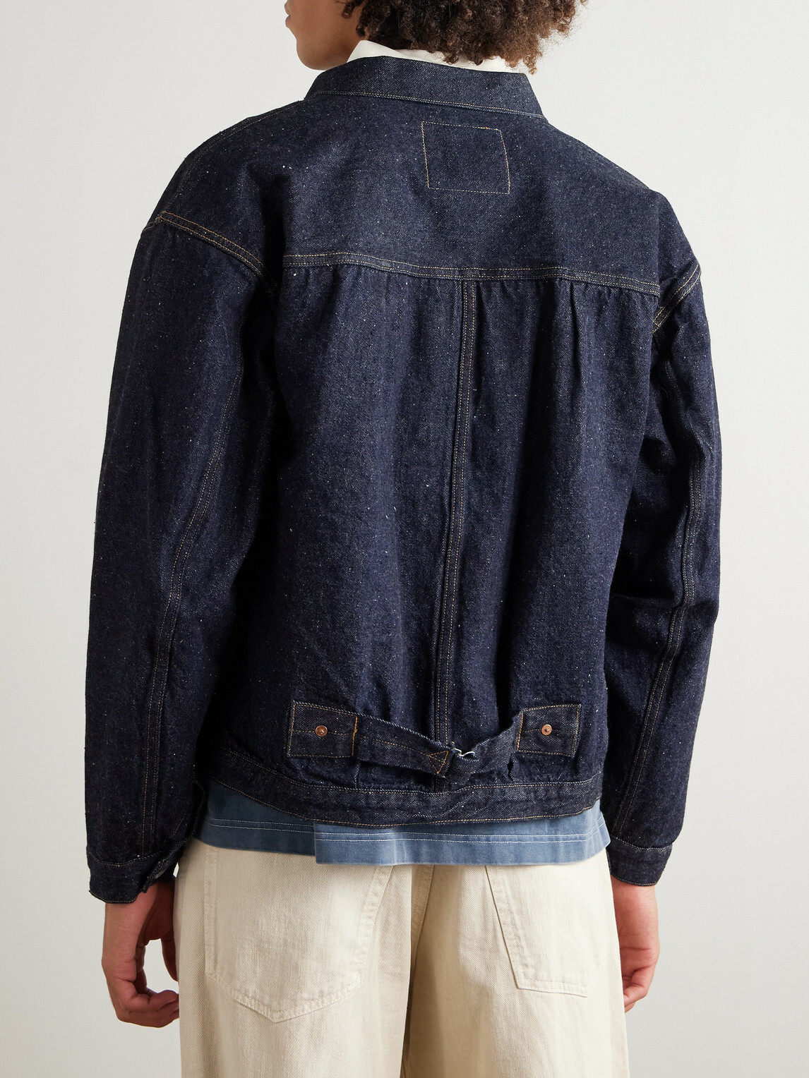 Kaptain Sunshine - Selvedge Denim Jacket - Blue