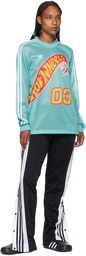 adidas Originals Blue Sean Wotherspoon & Hot Wheels Edition Long Sleeve T-Shirt