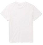 Pasadena Leisure Club - Above the Crowd Printed Combed Cotton-Jersey T-Shirt - White