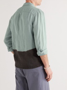 James Perse - Dip-Dyed Linen Shirt - Gray
