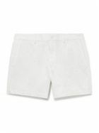 Club Monaco - Jax Straight-Leg Cotton-Blend Shorts - White