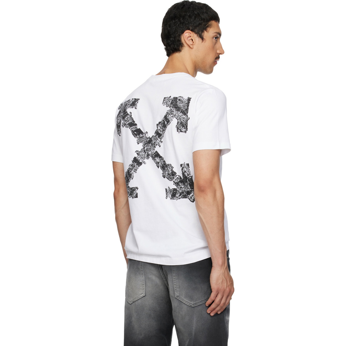 Off-White White Heraldic Arrow Slim T-shirt
